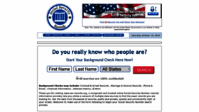 What Ssn-records.org website looked like in 2019 (4 years ago)
