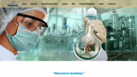 What Symbiotec.in website looked like in 2019 (4 years ago)