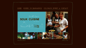 What Soukcuisine.com website looked like in 2019 (4 years ago)