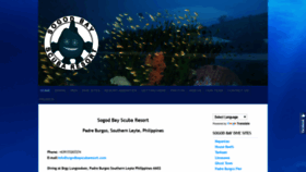 What Sogodbayscubaresort.com website looked like in 2019 (4 years ago)