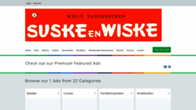 What Suske-en-wiske.nl website looked like in 2019 (4 years ago)