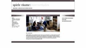 What Spieleraeume.de website looked like in 2019 (4 years ago)
