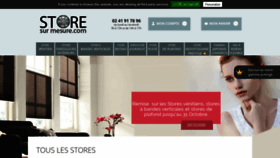What Storesurmesure.com website looked like in 2019 (4 years ago)
