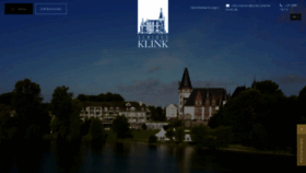 What Schlosshotel-klink.de website looked like in 2019 (4 years ago)