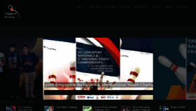What Singaporebowling.org.sg website looked like in 2019 (4 years ago)
