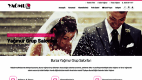 What Salonyagmur.com website looked like in 2019 (4 years ago)