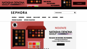 What Sephora.ro website looked like in 2019 (5 years ago)