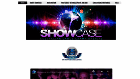 What Showcasedance.com website looked like in 2019 (4 years ago)
