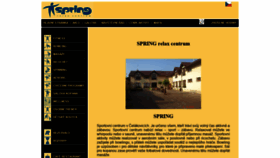 What Springcentrum.cz website looked like in 2019 (4 years ago)