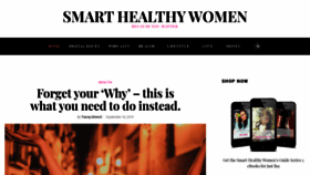 What Smarthealthywomen.com website looked like in 2019 (4 years ago)