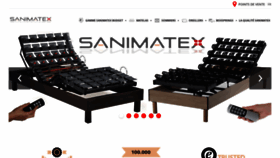 What Sanimatex.com website looked like in 2019 (4 years ago)