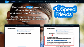 What Speed-friends.com website looked like in 2019 (4 years ago)