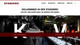 What Stanzerei-baden.ch website looked like in 2019 (4 years ago)