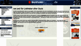 What Suzuki-classic.de website looked like in 2019 (4 years ago)