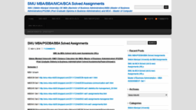 What Smumbaassignments.wordpress.com website looked like in 2019 (4 years ago)