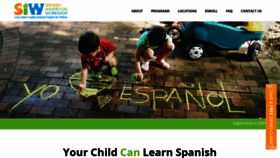 What Spanishiw.com website looked like in 2019 (4 years ago)