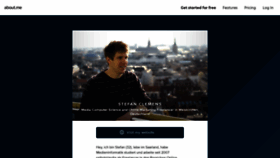 What Stefanclemens.de website looked like in 2019 (4 years ago)