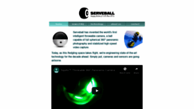 What Serveball.com website looked like in 2019 (4 years ago)