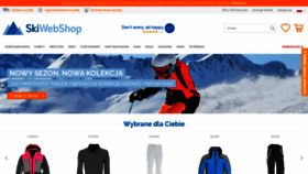 What Skiwebshop.pl website looked like in 2019 (4 years ago)