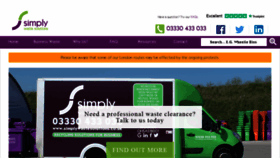 What Simplywastesolutions.co.uk website looked like in 2019 (4 years ago)