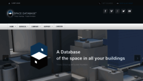 What Spacedatabase.com website looked like in 2019 (4 years ago)