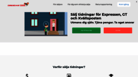 What Saljtidningar.se website looked like in 2019 (4 years ago)