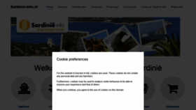 What Sardinie-info.nl website looked like in 2019 (4 years ago)