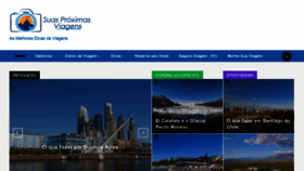 What Suasproximasviagens.com.br website looked like in 2019 (4 years ago)