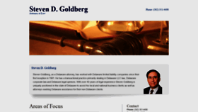 What Stevendgoldberg.com website looked like in 2019 (4 years ago)
