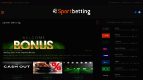 What Sportbetting.ng website looked like in 2019 (4 years ago)
