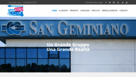 What Sangeminiano.it website looked like in 2019 (4 years ago)