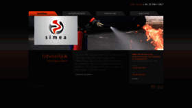 What Simea.hu website looked like in 2019 (4 years ago)