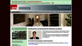 What Strafrechtskanzlei.berlin website looked like in 2019 (4 years ago)