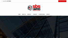 What Sbs-limited.com website looked like in 2019 (4 years ago)