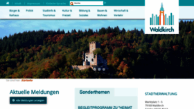 What Stadt-waldkirch.de website looked like in 2019 (4 years ago)
