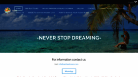 What Sanblasdreams.com website looked like in 2019 (4 years ago)