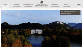 What Schloss-leopoldskron.com website looked like in 2019 (4 years ago)