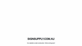 What Signsupply.com.au website looked like in 2019 (4 years ago)