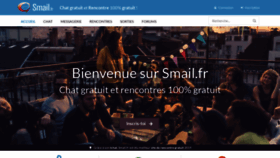 What Smail.fr website looked like in 2019 (4 years ago)