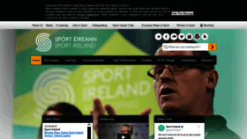 What Sportireland.ie website looked like in 2019 (4 years ago)