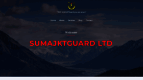 What Sumajktguard.co.tz website looked like in 2019 (4 years ago)