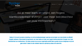 What Spijkerenco.nl website looked like in 2019 (4 years ago)
