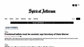What Spiritofjefferson.com website looked like in 2019 (4 years ago)