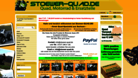 What Stoewer-quad.de website looked like in 2019 (4 years ago)