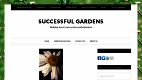 What Successfulgardens.com website looked like in 2019 (4 years ago)