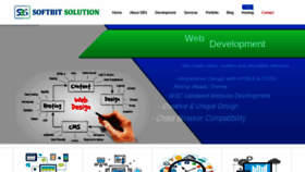 What Softbitsolution.com website looked like in 2019 (4 years ago)