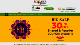 What Squarebrothers.com website looked like in 2019 (4 years ago)