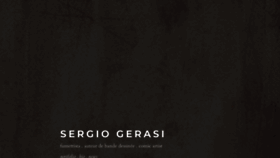 What Sergiogerasi.com website looked like in 2019 (4 years ago)