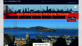 What Sanfranciscoprivatetoursf.com website looked like in 2019 (4 years ago)