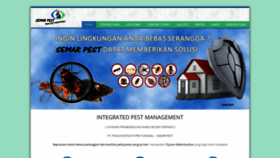 What Semarpest.com website looked like in 2019 (4 years ago)